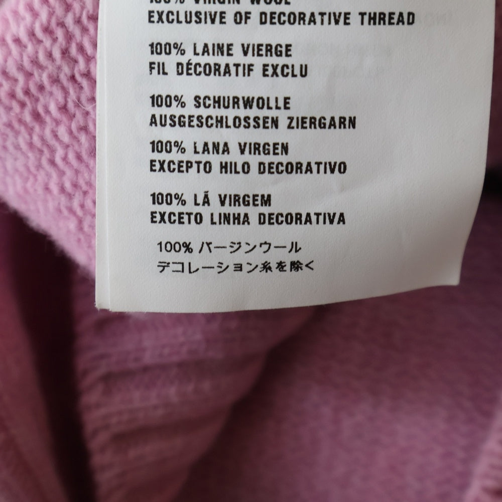 miumiu(ミュウミュウ) ×Disney ディズニー バンビ ジャガード ウールニット セーター MML287 A6R ピンク レディース