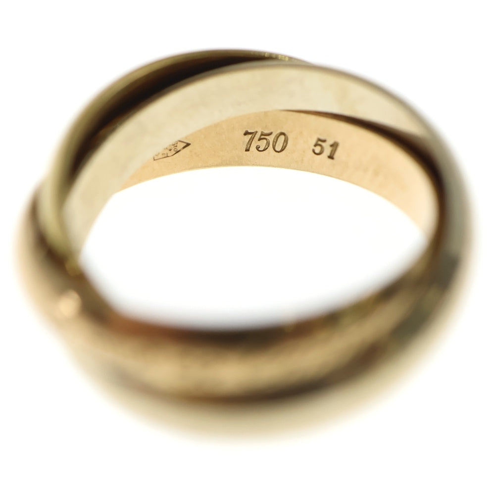 Cartier(カルティエ) トリニティリング 指輪 K18YG/PG/WG イエローゴールド/ピンクゴールド/ホワイトゴールド レディース