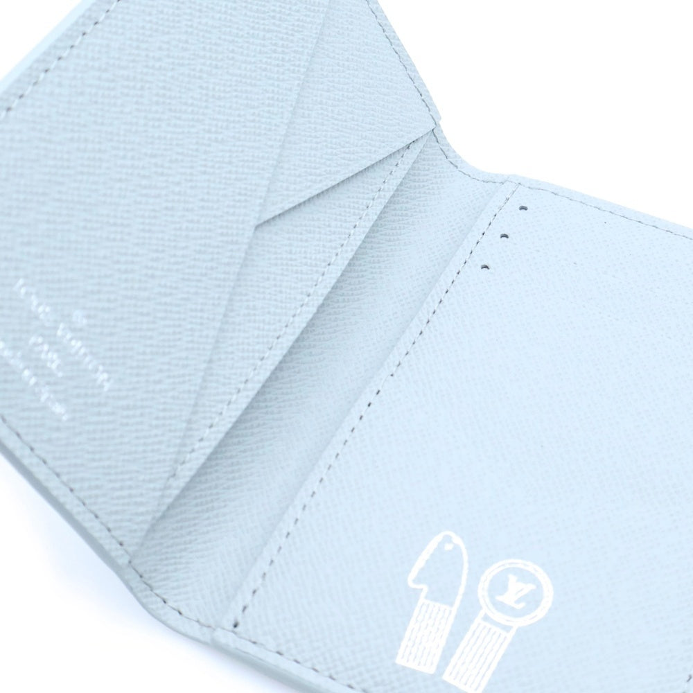 LOUIS VUITTON(ルイヴィトン) タイガラマ オーガナイザー ドゥポッシュ カードケース 名刺入れ 小物入れ ライトグリーン PVC M13910 レディース