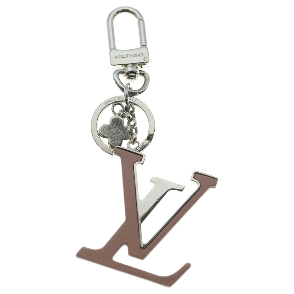 LOUIS VUITTON(ルイヴィトン) ポルトクレ LV カプシーヌ シルバー×ピンク メタル×レザー チャーム M46977