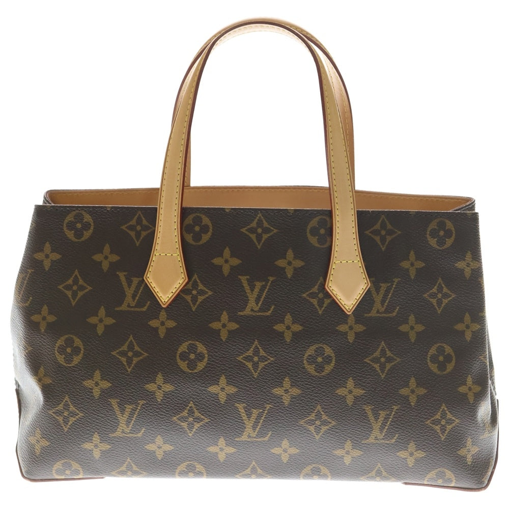 LOUIS VUITTON(ルイヴィトン) モノグラム ウィルシャーPM ハンドバッグ ブラウン PVC M45643 レディース