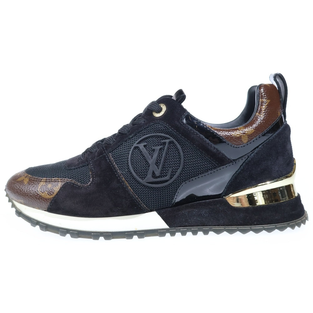 LOUIS VUITTON(ルイヴィトン) ランアウェイライン モノグラムローカットスニーカー ブラウン/ブラック 1A3CW4 レディース
