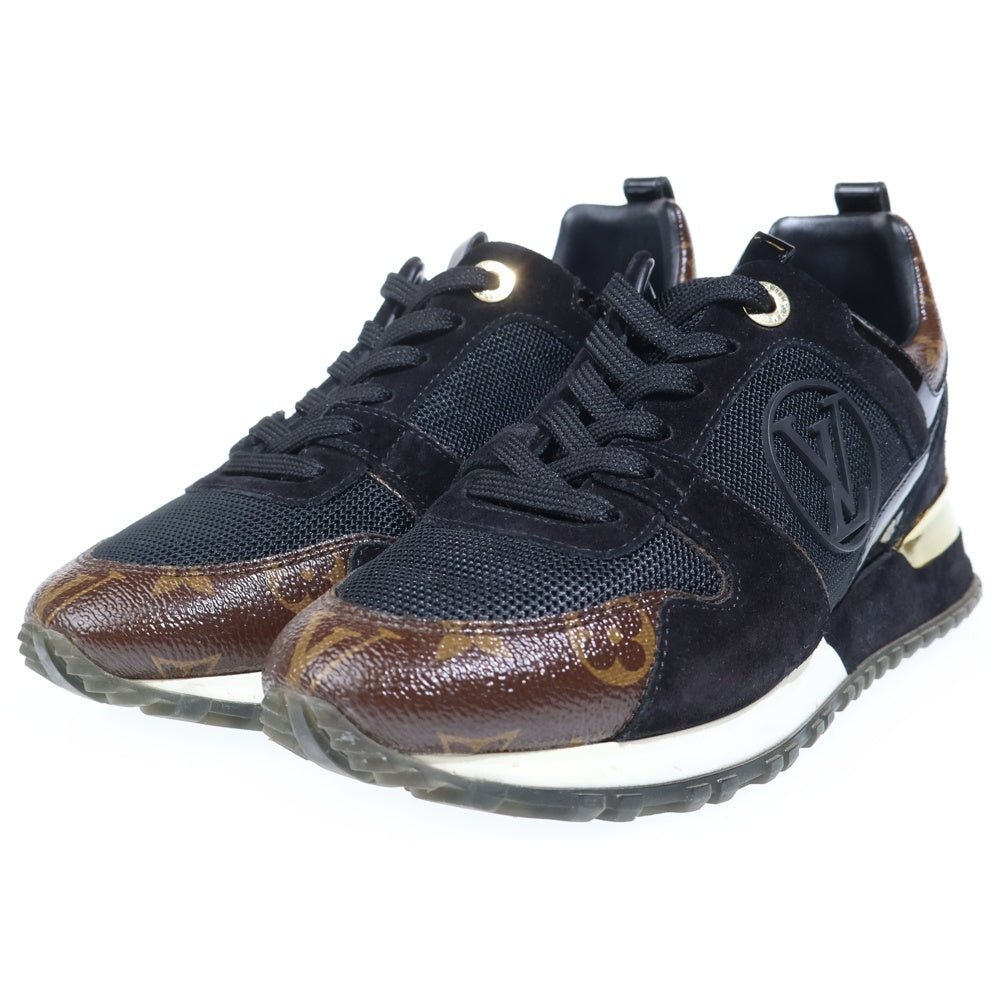 LOUIS VUITTON(ルイヴィトン) ランアウェイライン モノグラムローカットスニーカー ブラウン/ブラック 1A3CW4 レディース