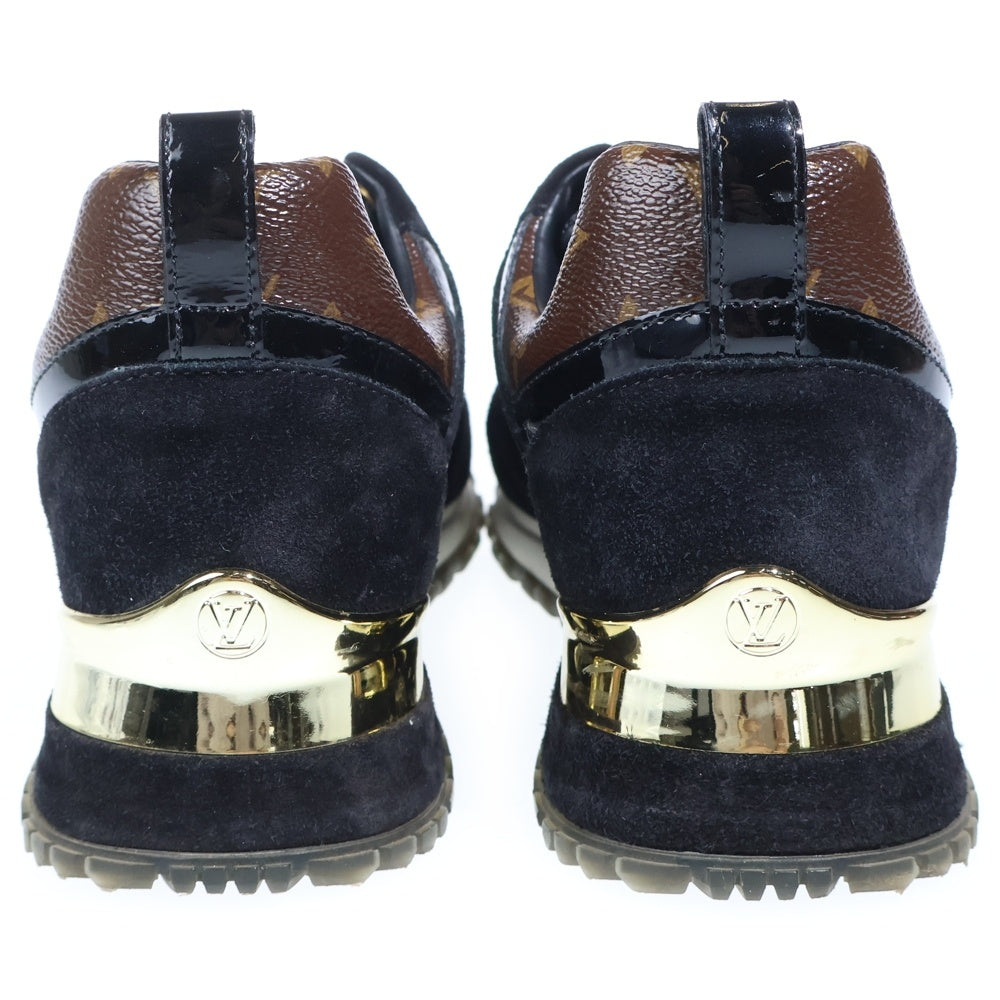 LOUIS VUITTON(ルイヴィトン) ランアウェイライン モノグラムローカットスニーカー ブラウン/ブラック 1A3CW4 レディース