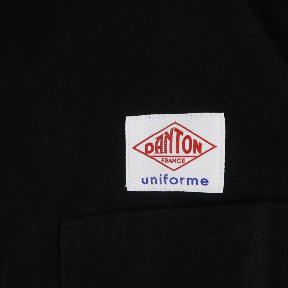 DANTON(ダントン) Uniform Line カバーオールジャケット ブラック 19A-SL-002