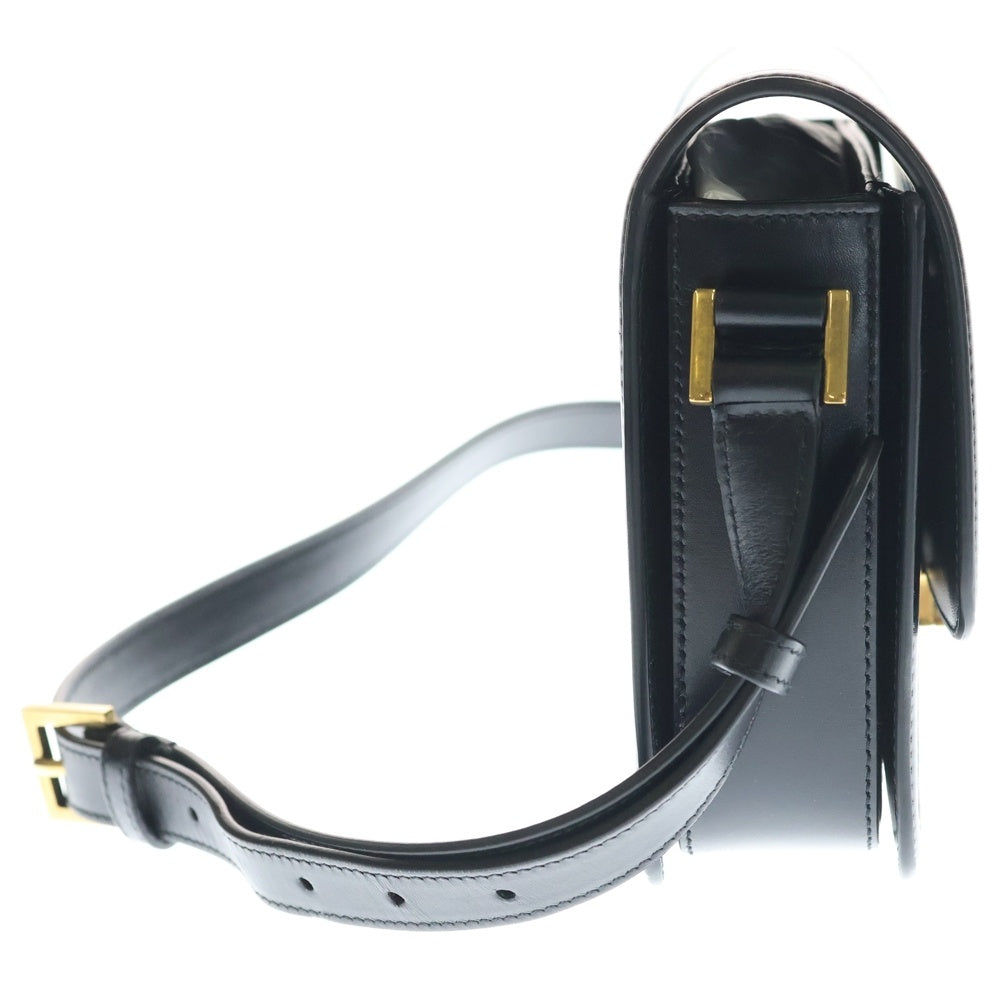 SAINT LAURENT PARIS(サンローランパリ) サンローランパリ ケイト スモール ショルダーバッグ ハンドバッグ ブラック レザー ゴールド金具 レディース
