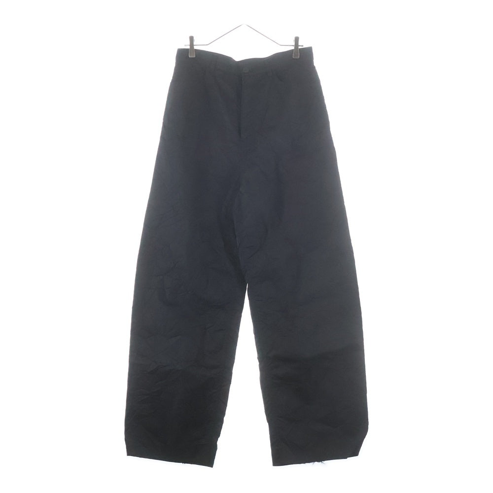 BALENCIAGA(バレンシアガ) シワ加工 ナイロンパンツ ブラック 675566 TLO05
