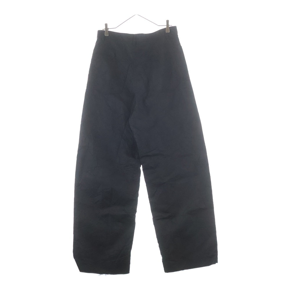 BALENCIAGA(バレンシアガ) シワ加工 ナイロンパンツ ブラック 675566 TLO05