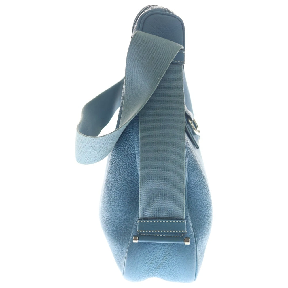 HERMES(エルメス) サコ31 ブルージーン トリヨンクレマンス シルバー金具 ショルダーバッグ □A刻印 レディース