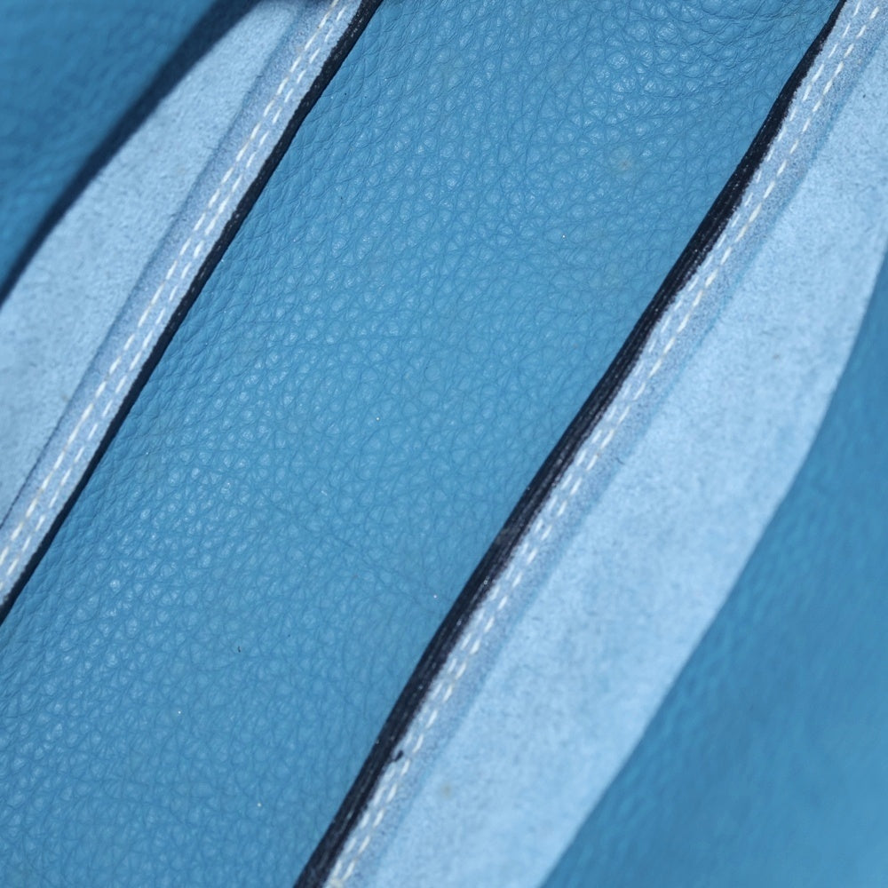 HERMES(エルメス) サコ31 ブルージーン トリヨンクレマンス シルバー金具 ショルダーバッグ □A刻印 レディース