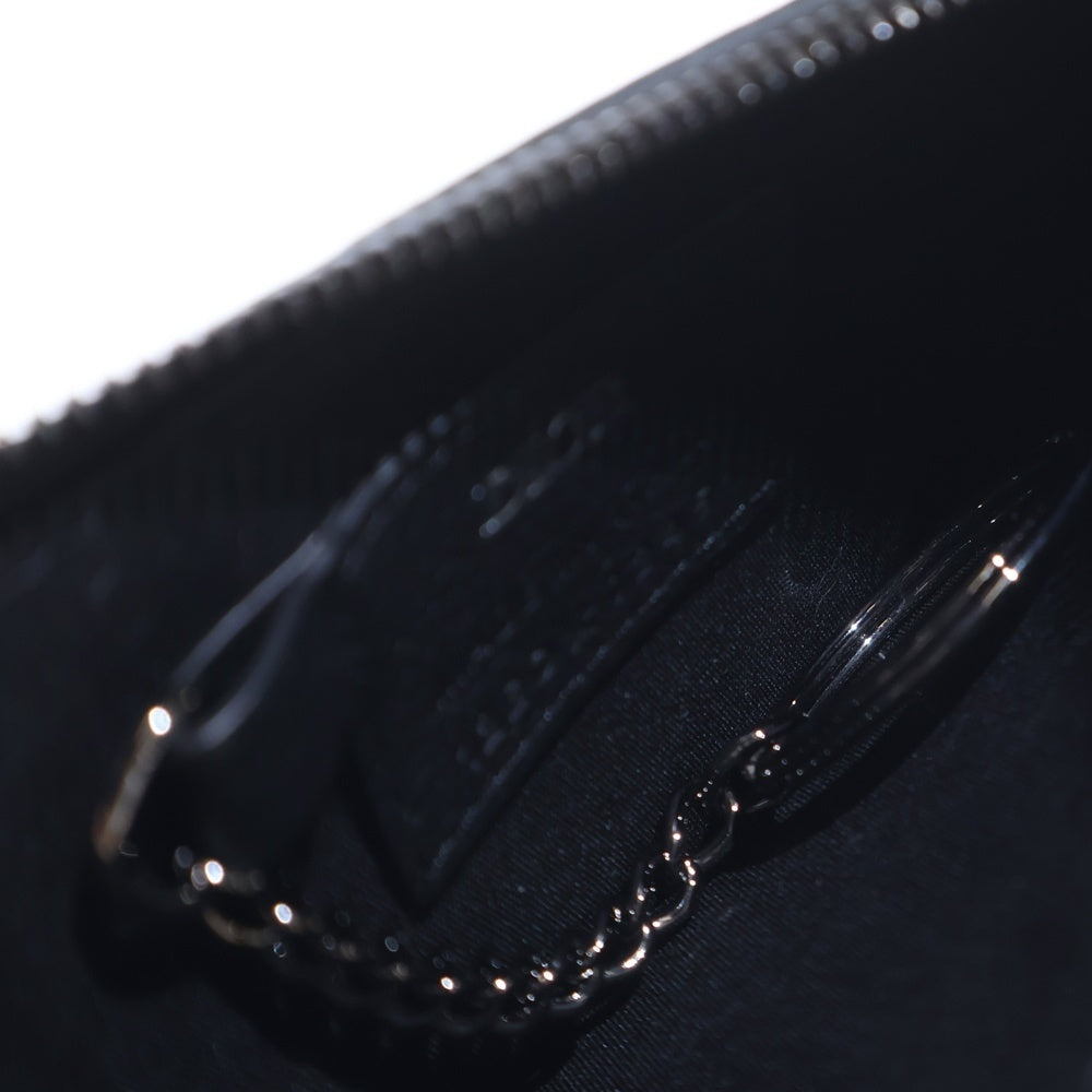 Christian Dior(クリスチャンディオール) オブリーク エンボスレザー フラグメント カードケース ブラック