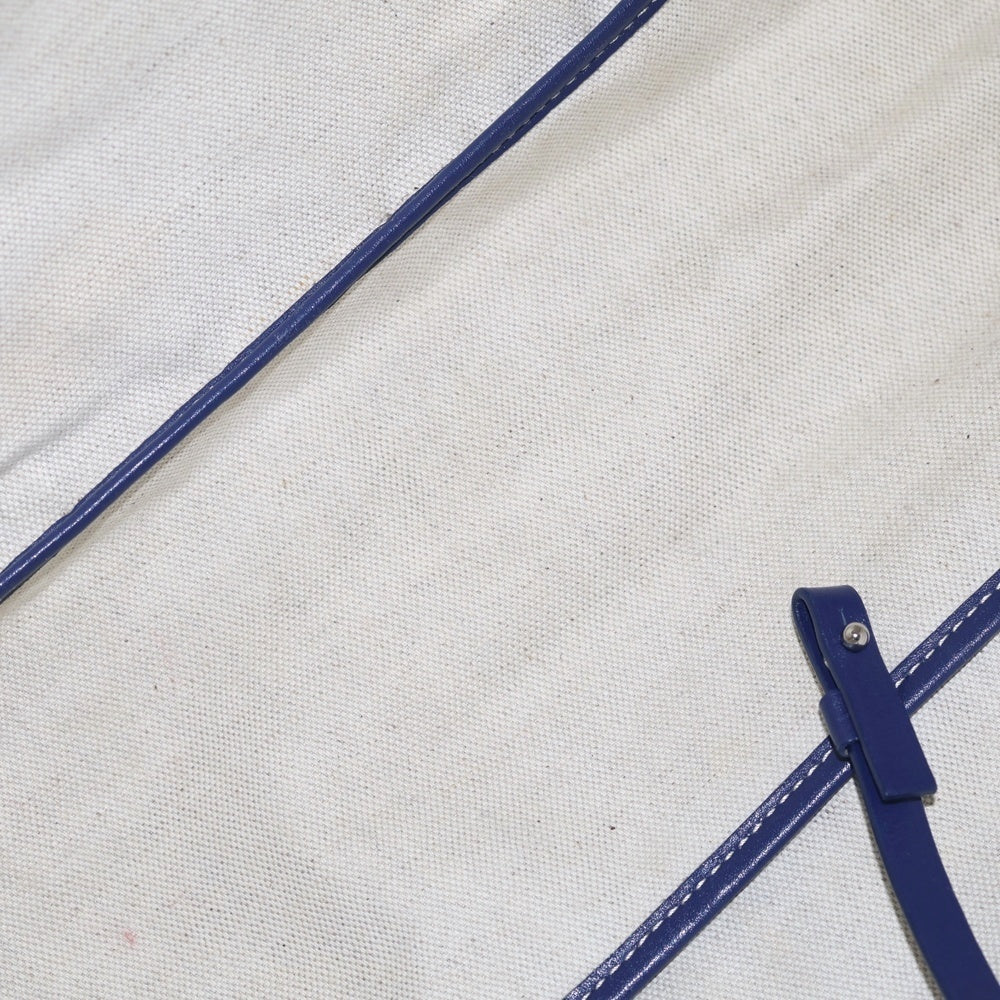 GOYARD(ゴヤール) サンルイPM トートバッグ ハンドバッグ ネイビー ブルー レザー