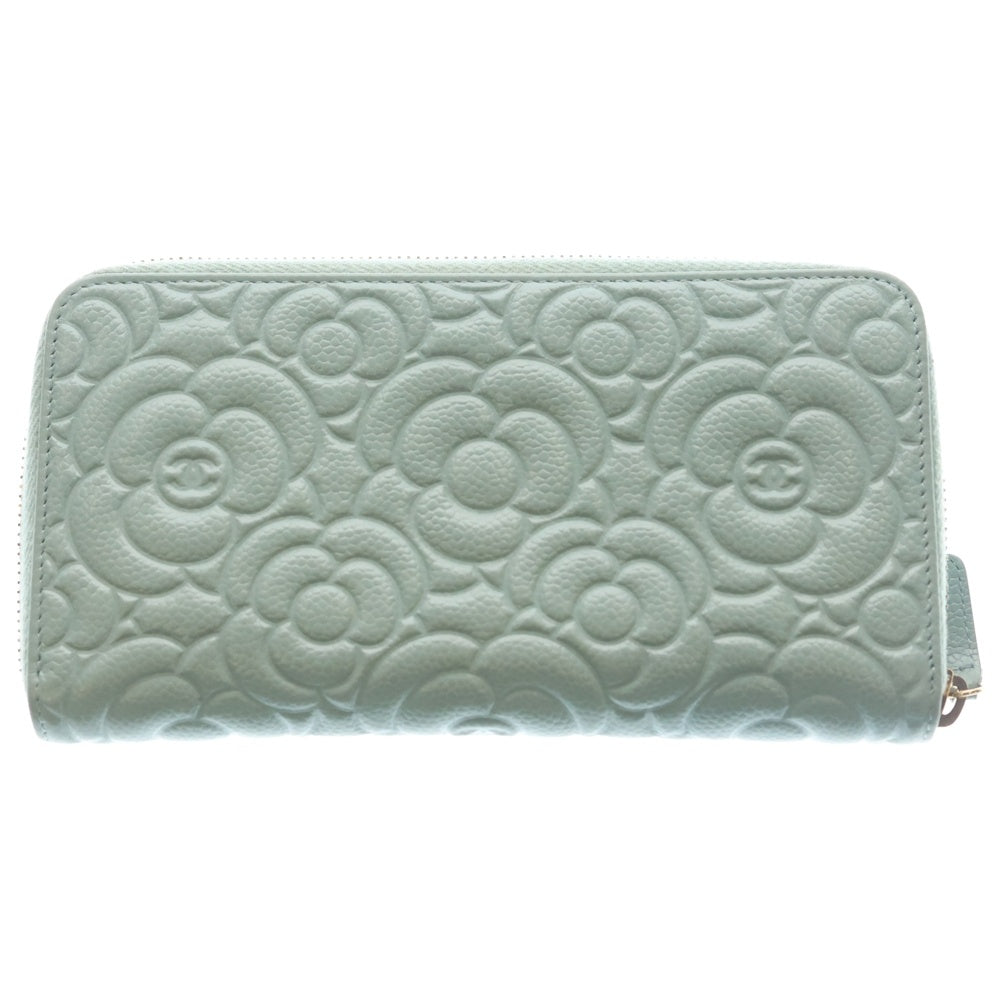 CHANEL カメリア 長財布 ラウンドファスナー ノベルティ シャネル 長