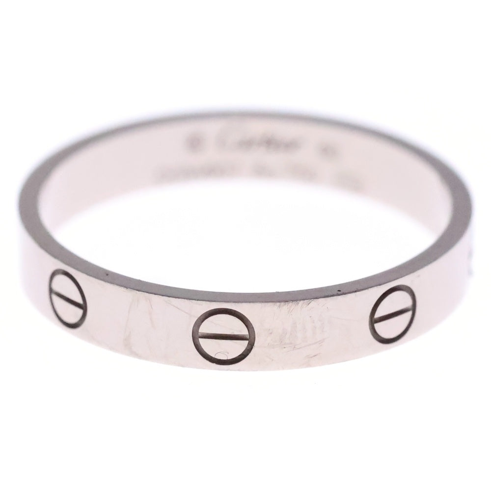 Cartier(カルティエ) ラブリング 指輪 シルバー Au750WG 4g