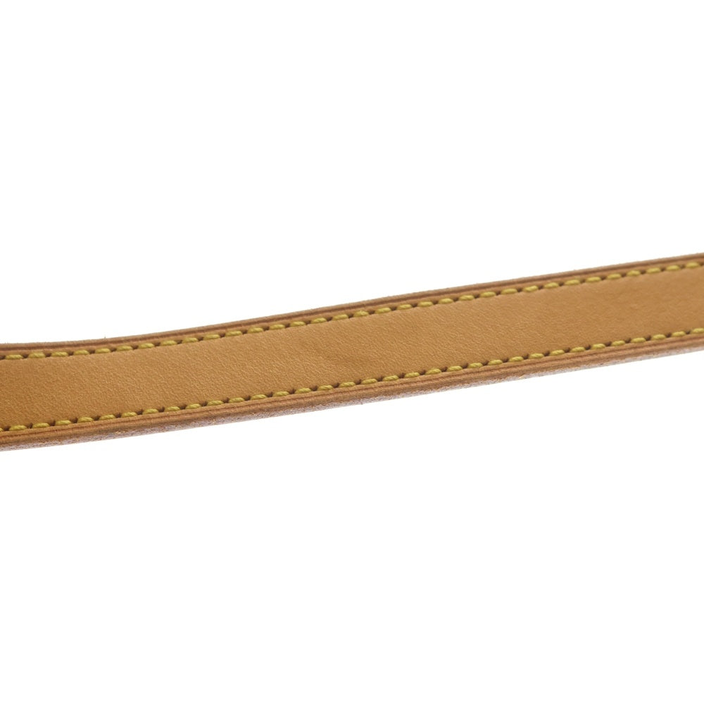 LOUIS VUITTON(ルイヴィトン) モノグラム ソミュール30 ショルダーバッグ ブラウン レザー×PVC M42256 ゴールド金具 レディース