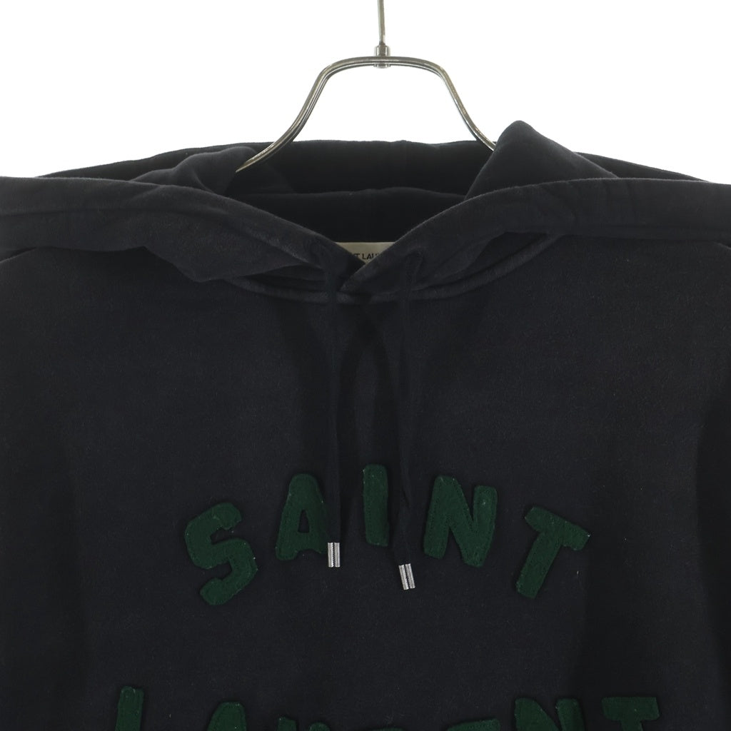 SAINT LAURENT PARIS(サンローランパリ) ワッペンロゴ プルオーバー