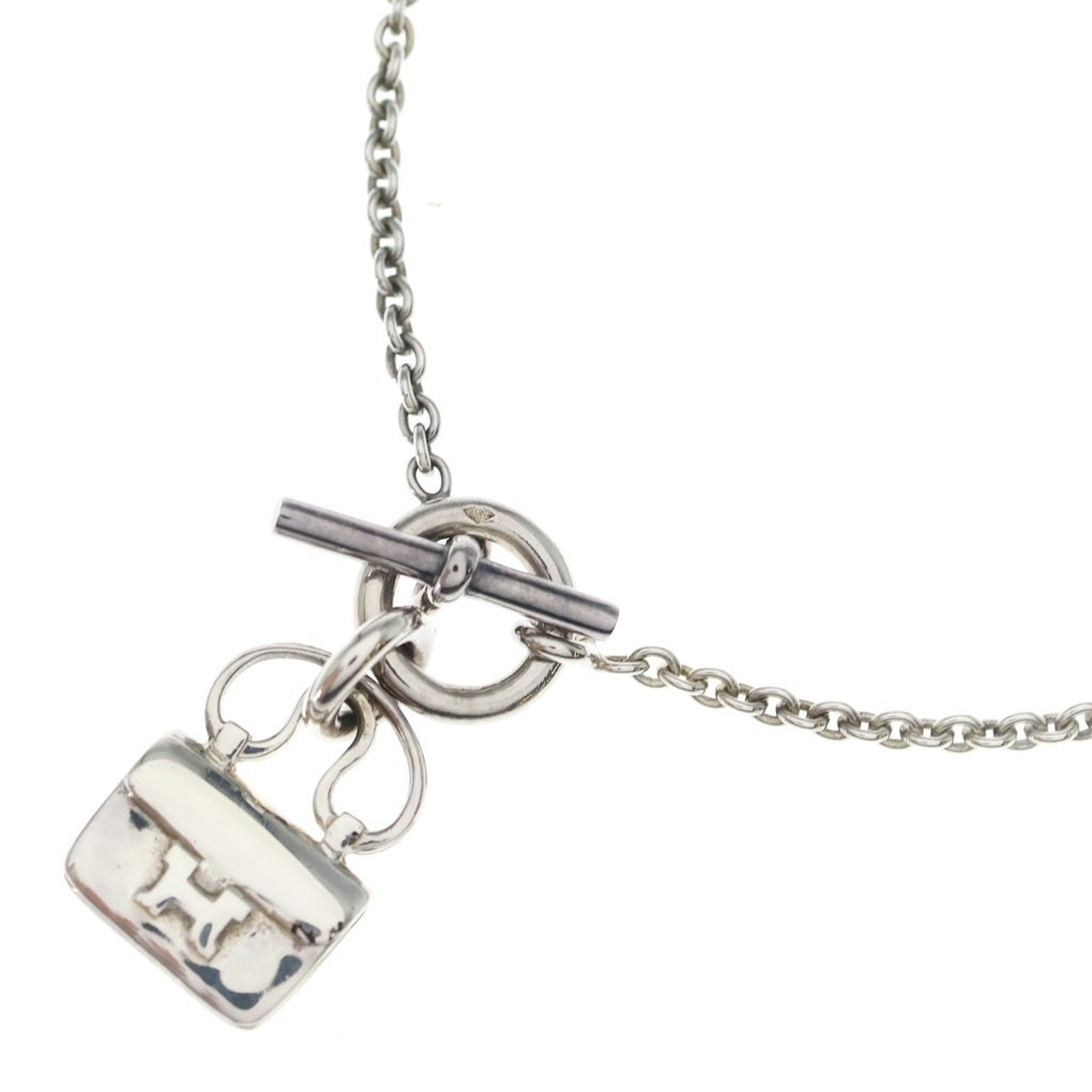HERMES(エルメス) アミュレット コンスタンス ネックレス ペンダント チェーン シルバー SV925 レディース