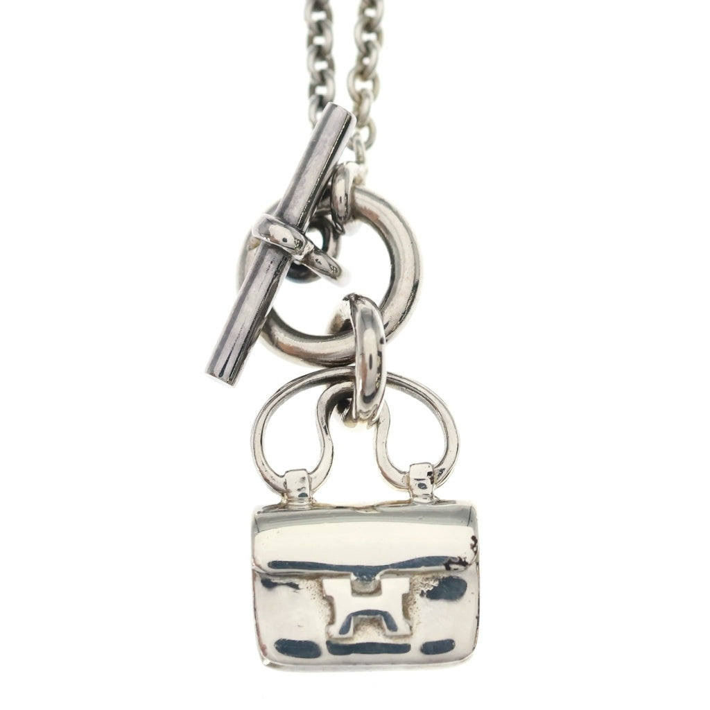 HERMES(エルメス) アミュレット コンスタンス ネックレス ペンダント チェーン シルバー SV925 レディース