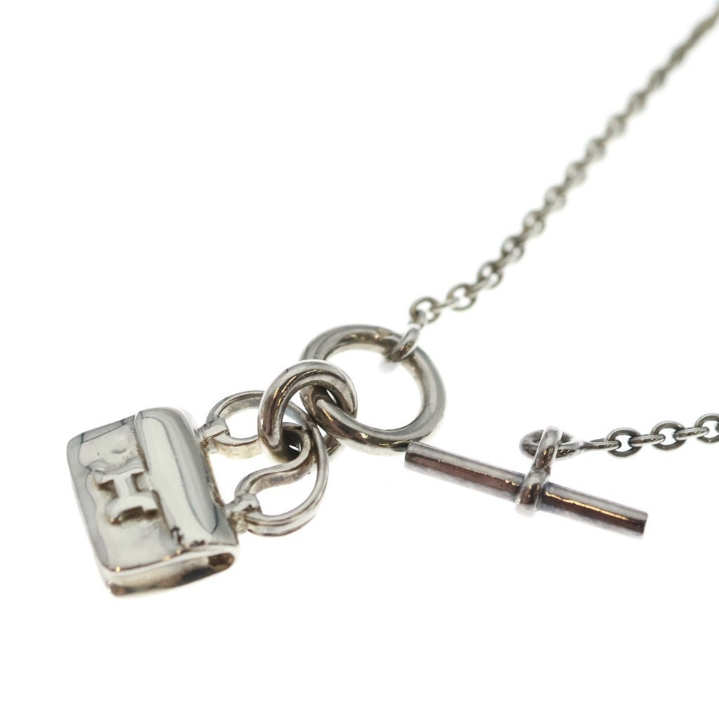 HERMES(エルメス) アミュレット コンスタンス ネックレス ペンダント チェーン シルバー SV925 レディース