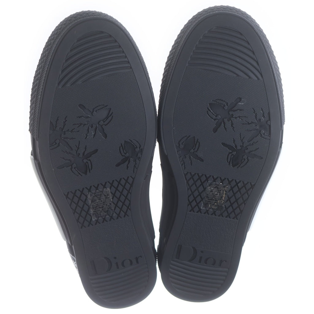 Christian Dior(クリスチャンディオール) B23 リーグ オブリークジャガード キャンバス ハイトップ ハイカットスニーカー シューズ ブラック