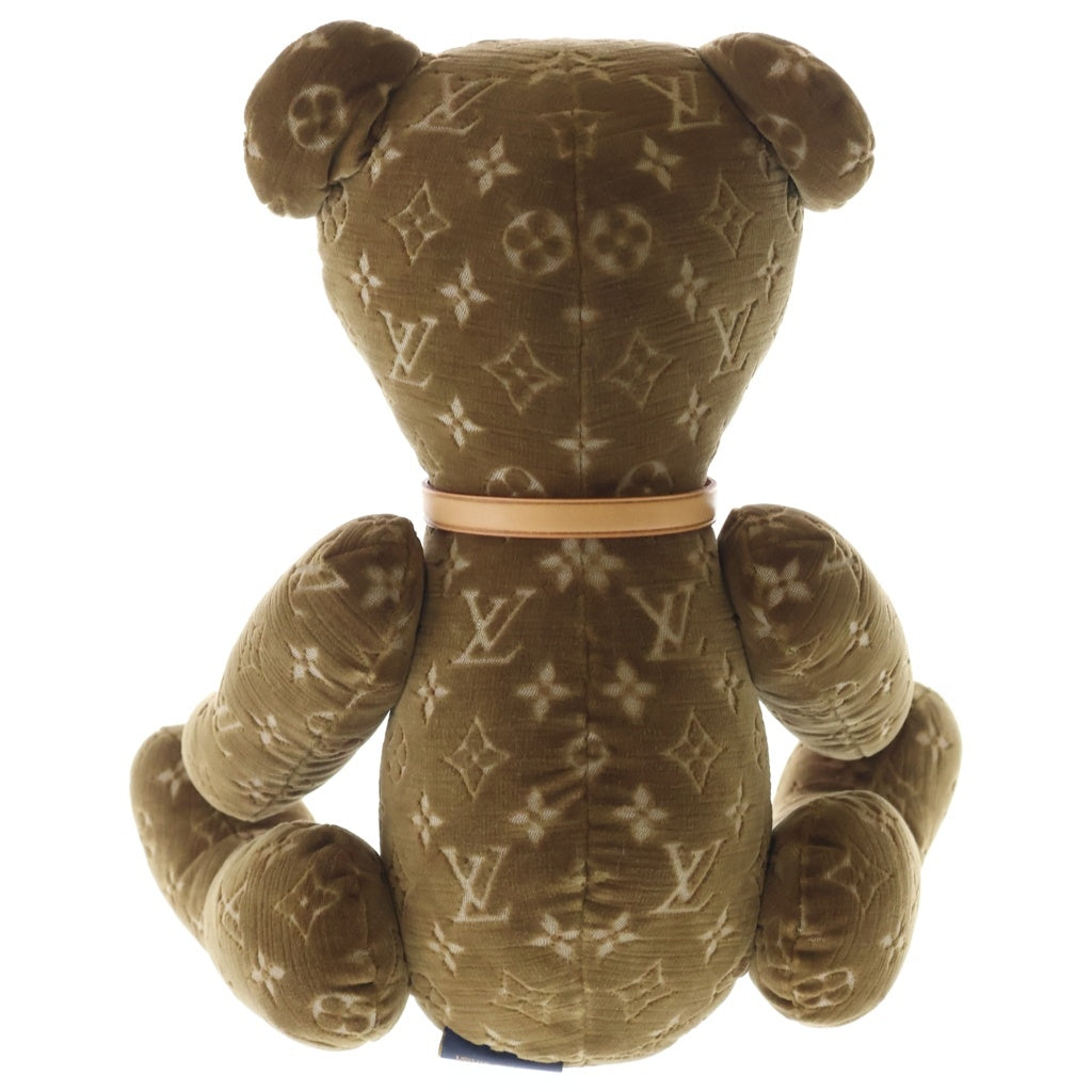 LOUIS VUITTON(ルイヴィトン) モノグラム ドゥドゥ・テディ ベア ぬいぐるみ ドール ブラウン GI0791 レディース
