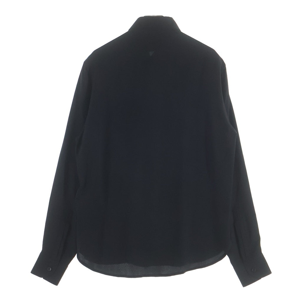 SAINT LAURENT PARIS(サンローランパリ) シルクシャツブラウス ブラック #36