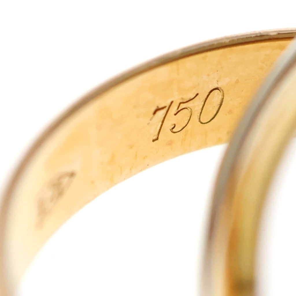 Cartier(カルティエ) トリニティリング 750 ピンクゴールド×ゴールド×ホワイトゴールド #47 レディース