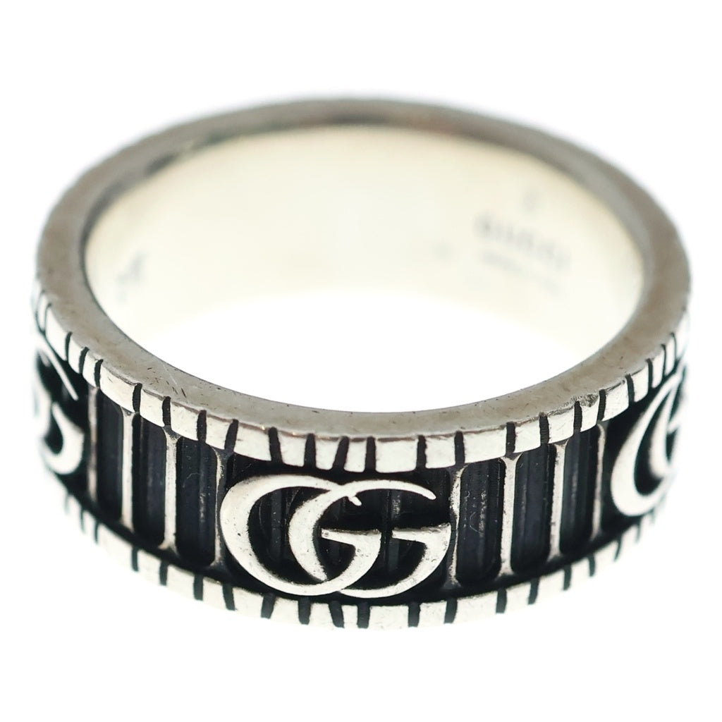 GUCCI(グッチ) ダブルG リング 指輪 シルバー Ag925 10g #19