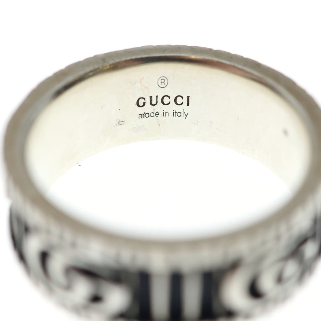GUCCI(グッチ) ダブルG リング 指輪 シルバー Ag925 10g #19