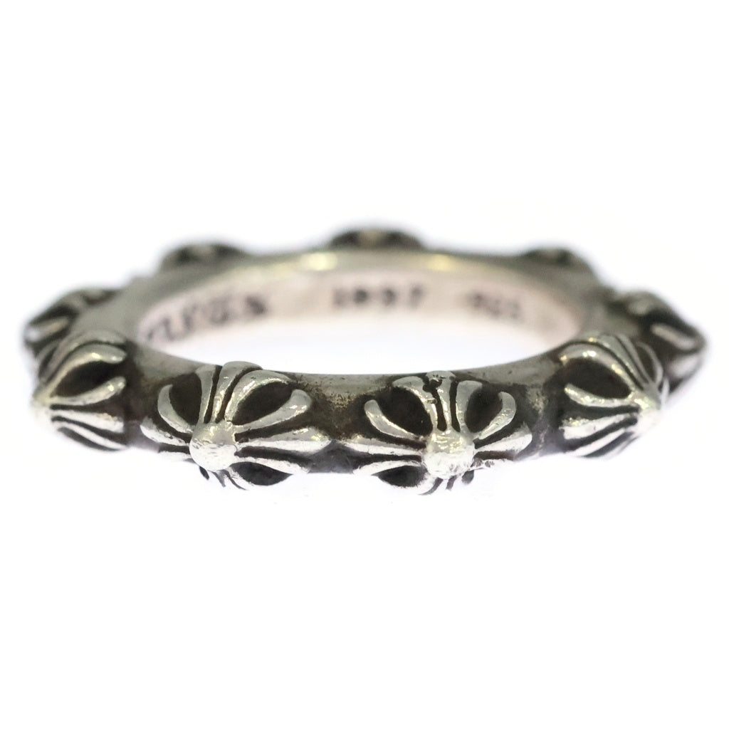 CHROME HEARTS(クロムハーツ) CROSS BAND クロスバンド リング シルバー BCA342