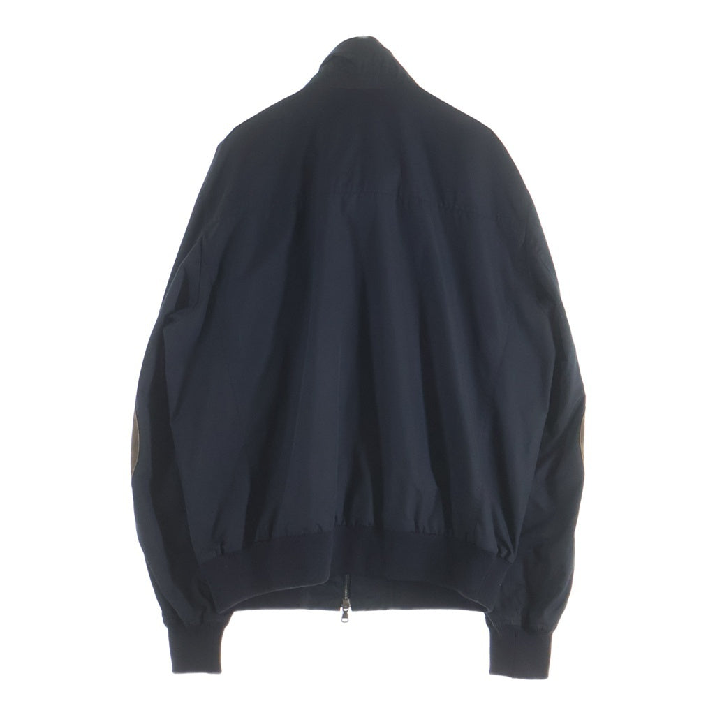 BRUNELLO CUCINELLI(ブルネロクチネリ) エルボーパッチナイロンジャケット ネイビー #50