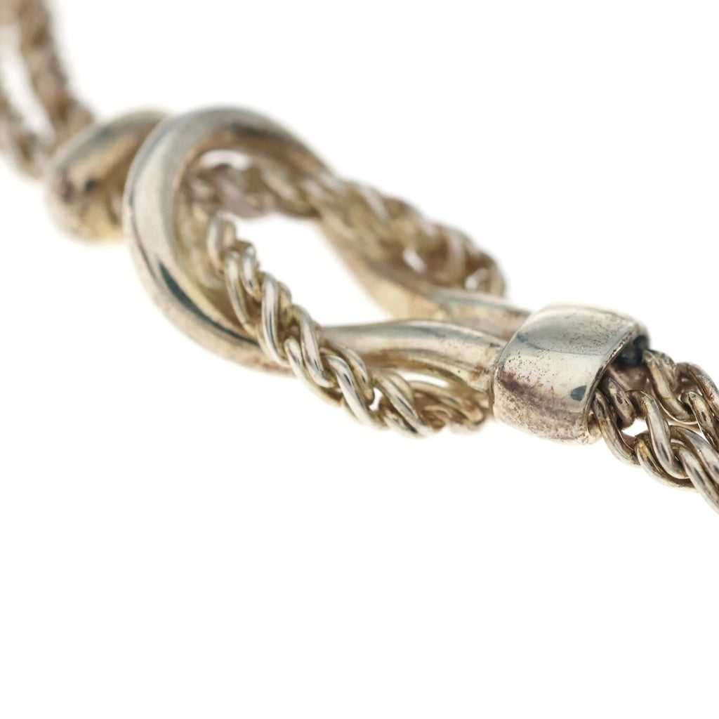 TIFFANY & Co.(ティファニー) ダブルロープ センターノット ブレスレット シルバー レディース