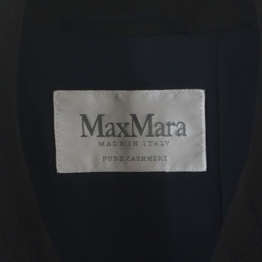 Max Mara(マックスマーラ) ロングコート ブラウン ビスコース 38 レディース