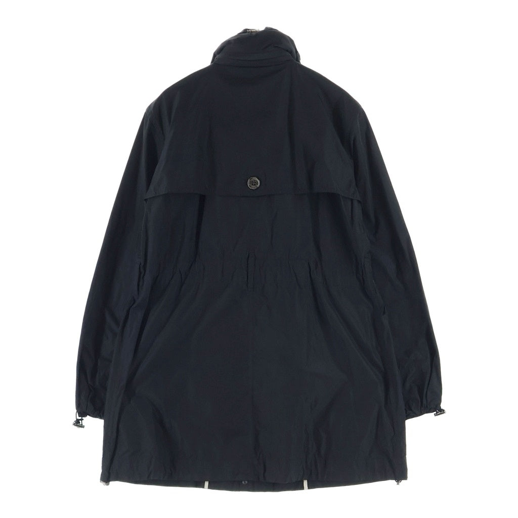 BURBERRY(バーバリー) マルチポケット ナイロン ジップアップ コート ブラック レディース FRD61-371-09