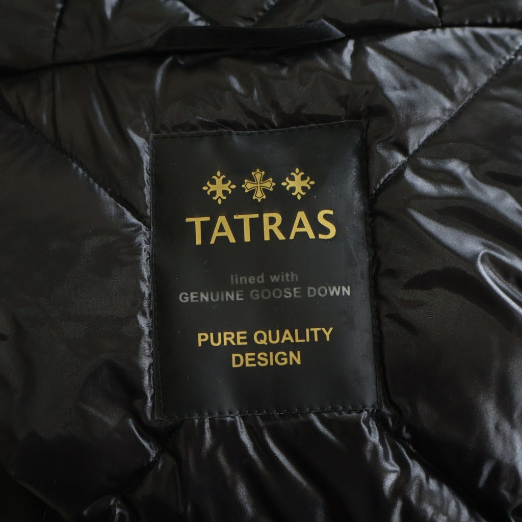 TATRAS(タトラス) DUCALE ファー フーデッド ダウンジャケット カーキ
