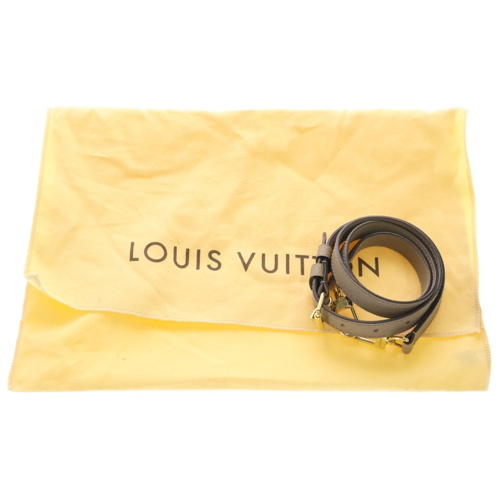 LOUIS VUITTON(ルイヴィトン) モノグラムジャイアント アンプラント オンザゴーPM 2WAYバッグ ハンドバッグ ショルダーバッグ ベージュ レザー M45779 ゴールド金具 レディース