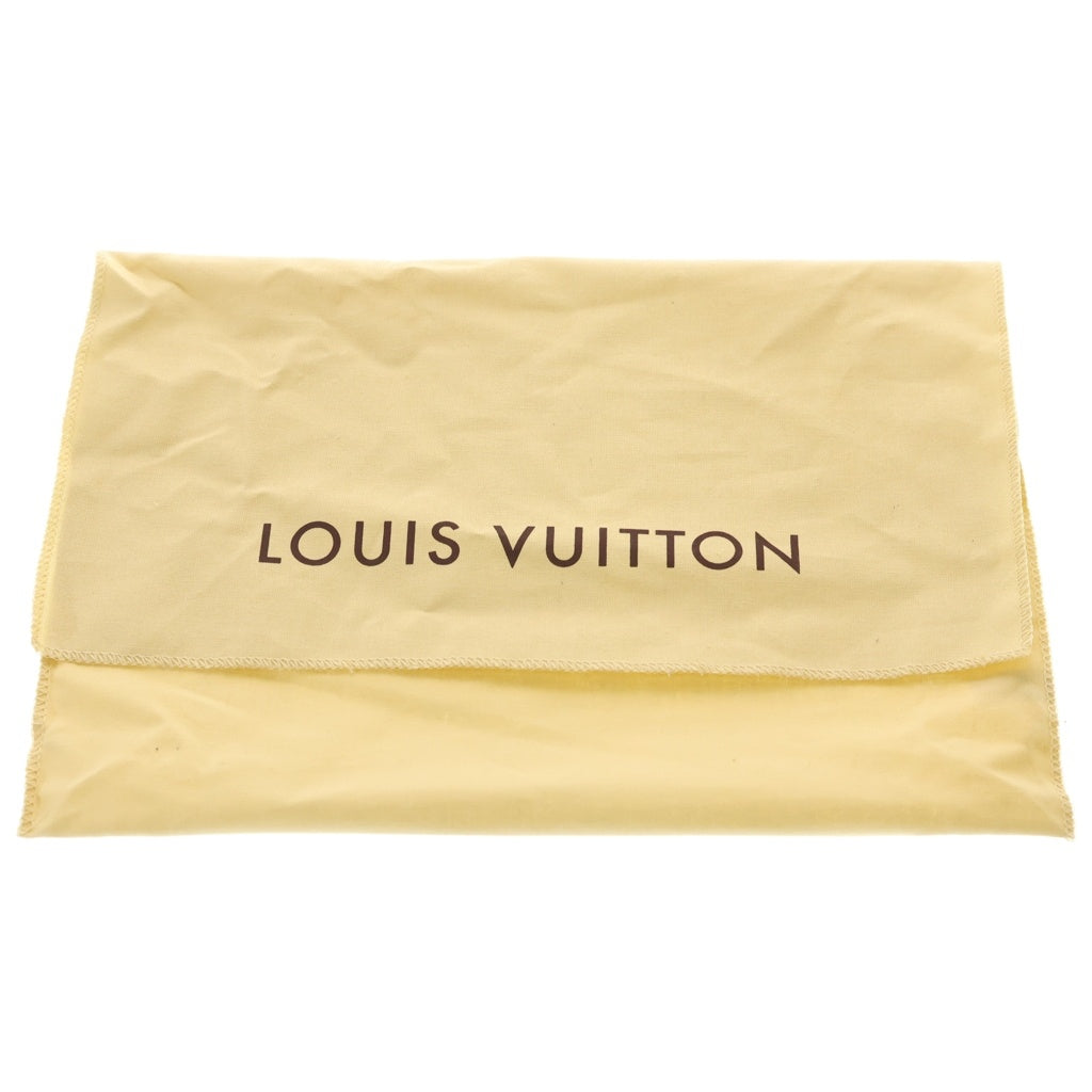 LOUIS VUITTON(ルイヴィトン) ダミエ レコレーター ハンドバッグ ワンショルダーバッグ ブラウン レザー×PVC M51299 ゴールド金具 レディース