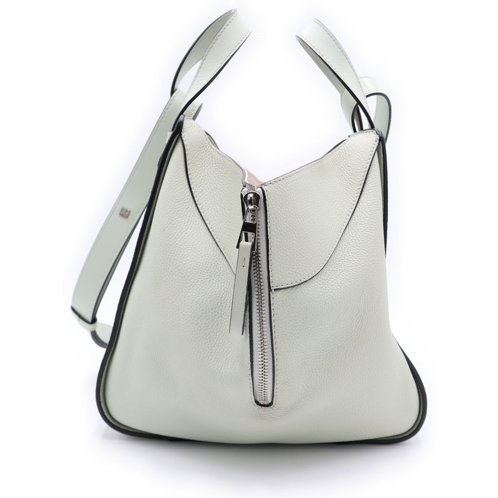 LOEWE(ロエベ) ハンモックバッグ スモール レザー 2WAY ハンドバッグ ショルダーバッグ グリーン系 レディース