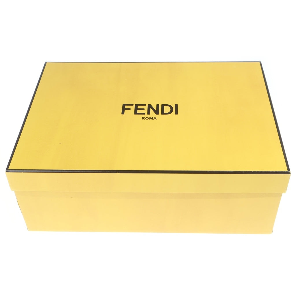 FENDI(フェンディ) ズッカ柄 メッシュ レースアップ ローカットシューズ スニーカー ブラウン
