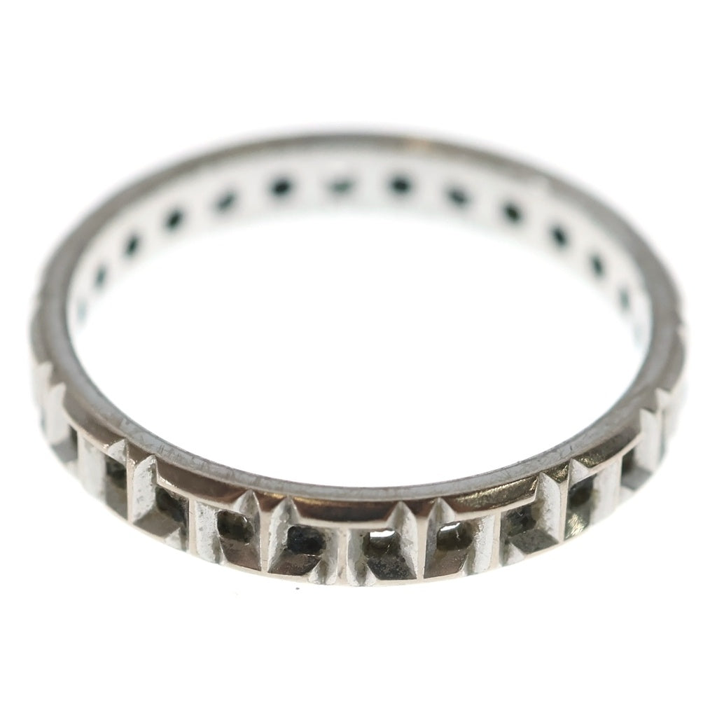 TIFFANY & Co.(ティファニー) ティファニー Tトゥルー ナロー リング 750 シルバー #19