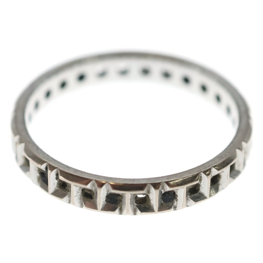 TIFFANY & Co.(ティファニー) ティファニー Tトゥルー ナロー リング 750 シルバー #19
