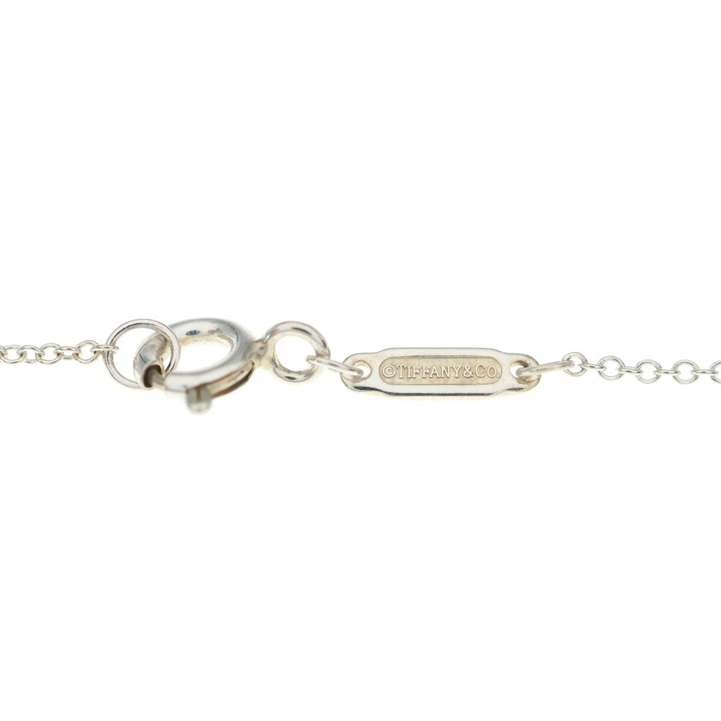 TIFFANY & Co.(ティファニー) リターントゥティファニー ダブルハート タグ Ag925 ネックレス ペンダント シルバー/ブルー レディース
