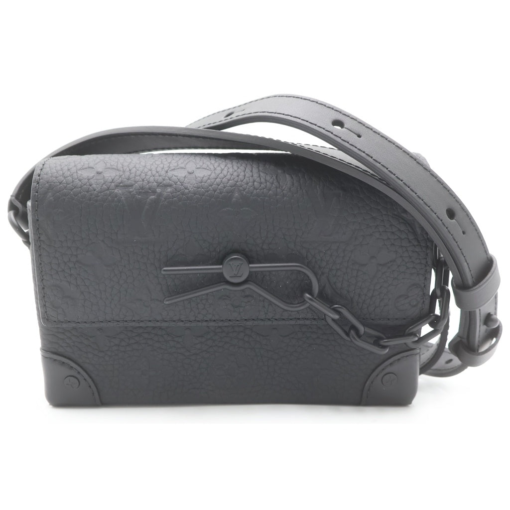 LOUIS VUITTON(ルイヴィトン) モノグラムトリヨン スティーマー ウェアラブル ウォレット レザー ショルダーバッグ ブラック M81746 レディース