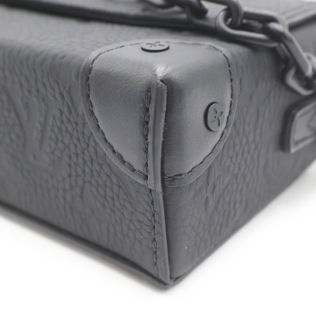 LOUIS VUITTON(ルイヴィトン) モノグラムトリヨン スティーマー ウェアラブル ウォレット レザー ショルダーバッグ ブラック M81746 レディース