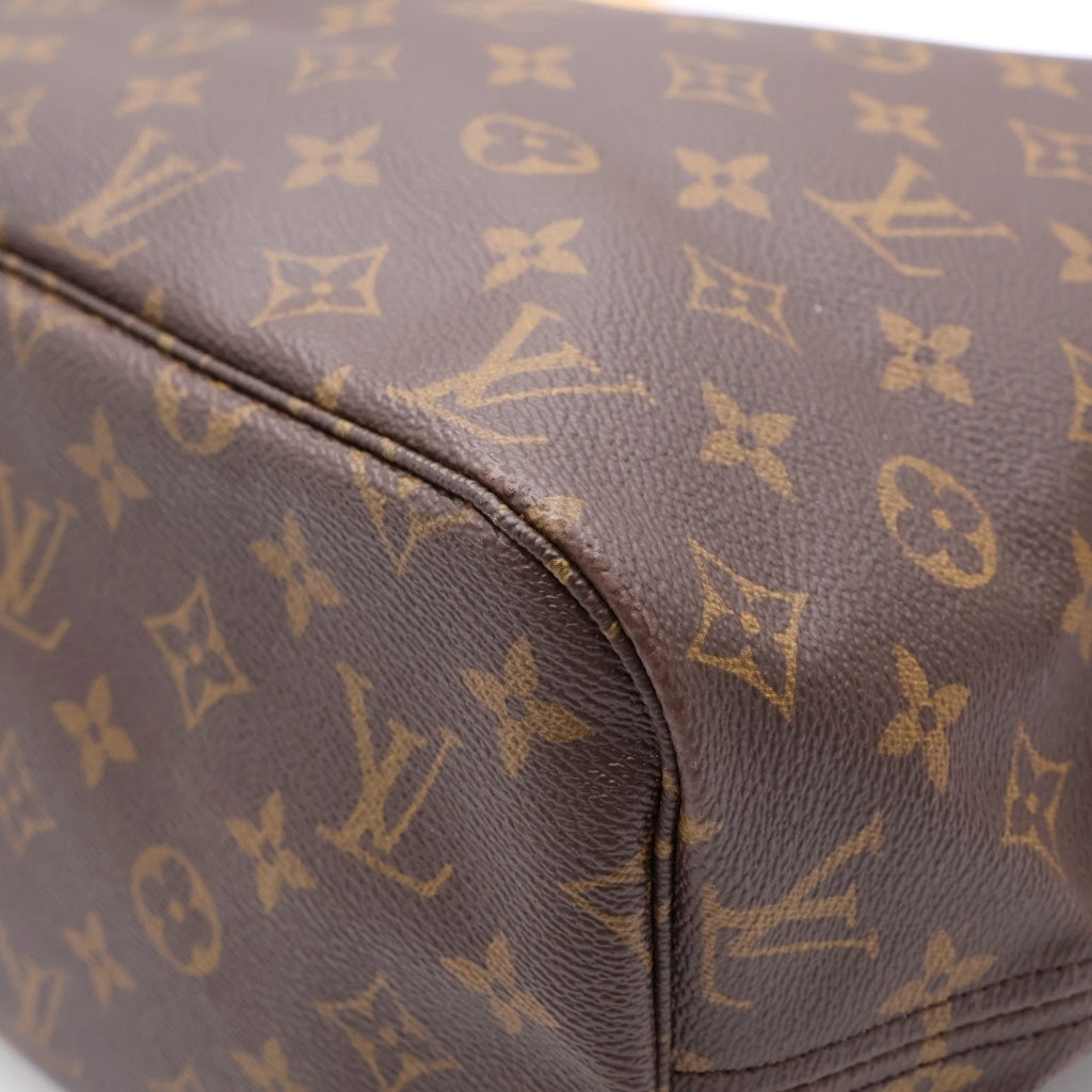 LOUIS VUITTON(ルイヴィトン) モノグラム ネヴァーフルMM PVCレザー トートバッグ ショルダーバッグ ブラウン M40156 レディース