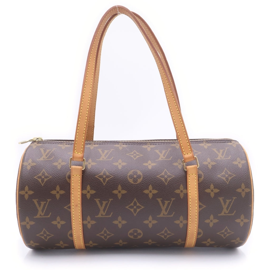 LOUIS VUITTON(ルイヴィトン) モノグラム パピヨン30 PVCレザー ハンドバッグ ブラウン M51385 レディース