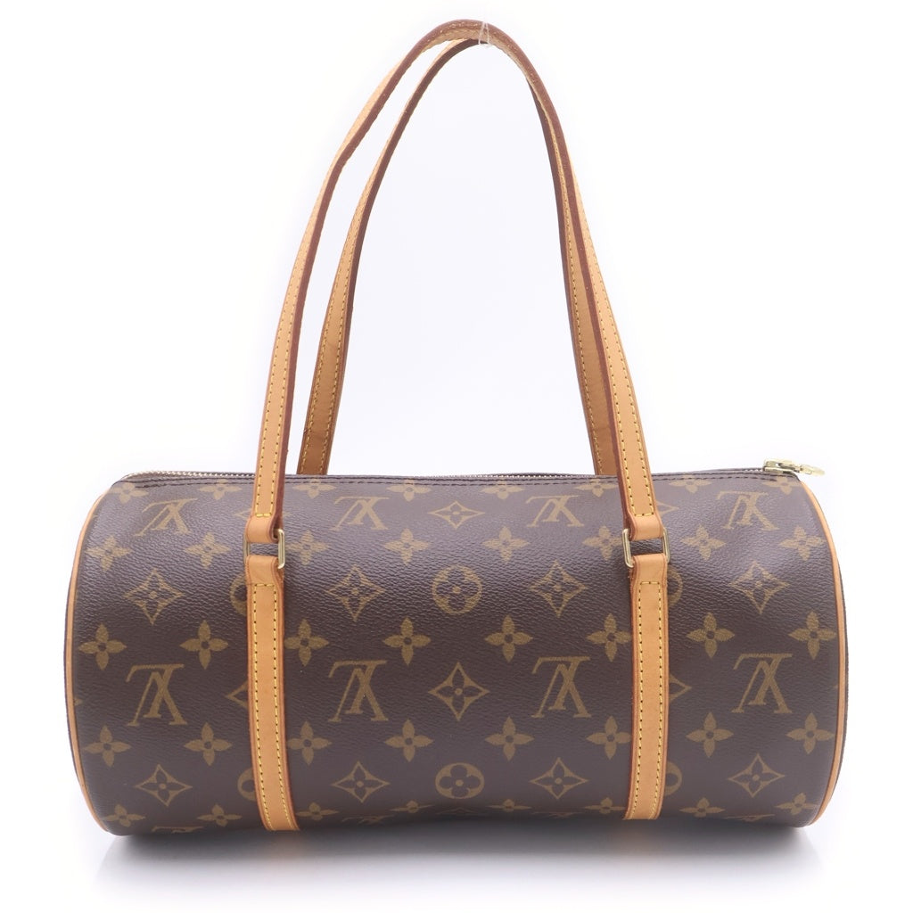 LOUIS VUITTON(ルイヴィトン) モノグラム パピヨン30 PVCレザー ハンドバッグ ブラウン M51385 レディース