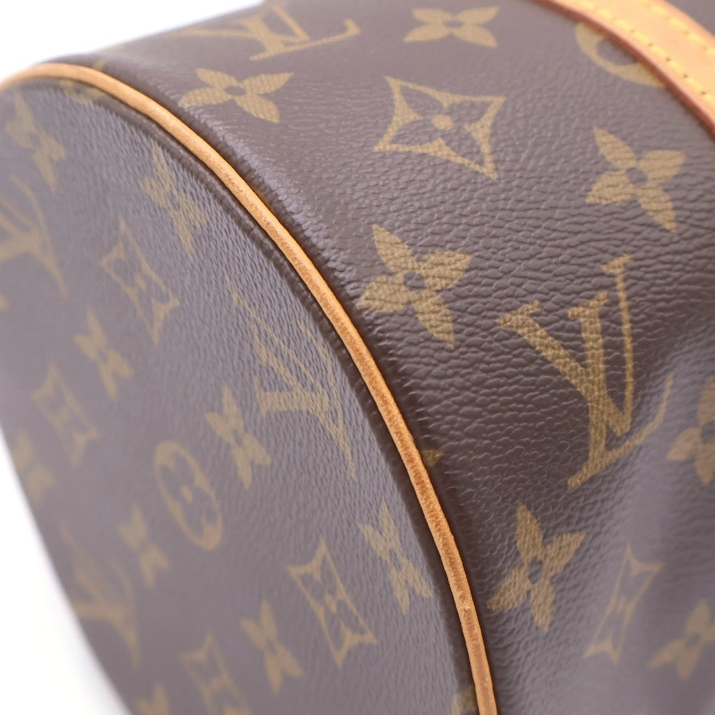 LOUIS VUITTON(ルイヴィトン) モノグラム パピヨン30 PVCレザー ハンドバッグ ブラウン M51385 レディース