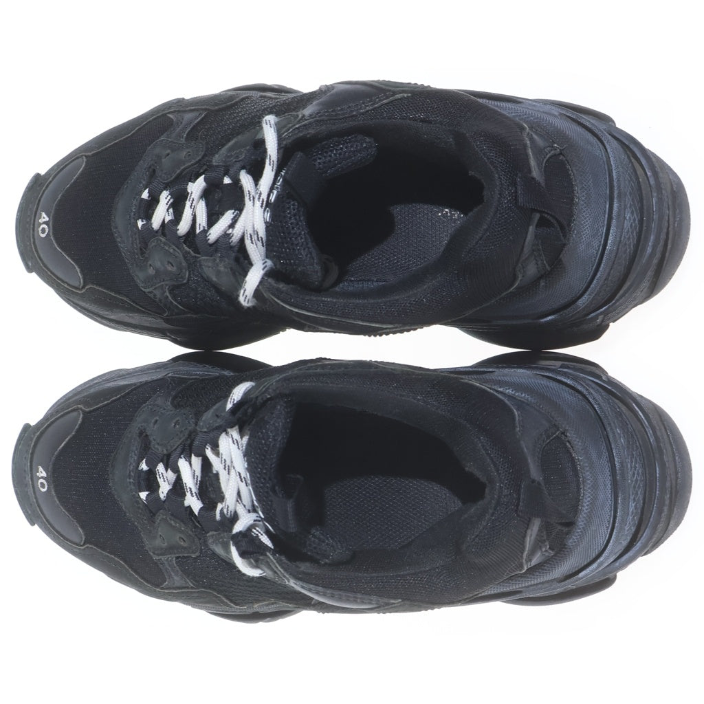 BALENCIAGA(バレンシアガ) TRIPLE Sトリプルエス ダート加工 ダッド スニーカー ブラック 483514