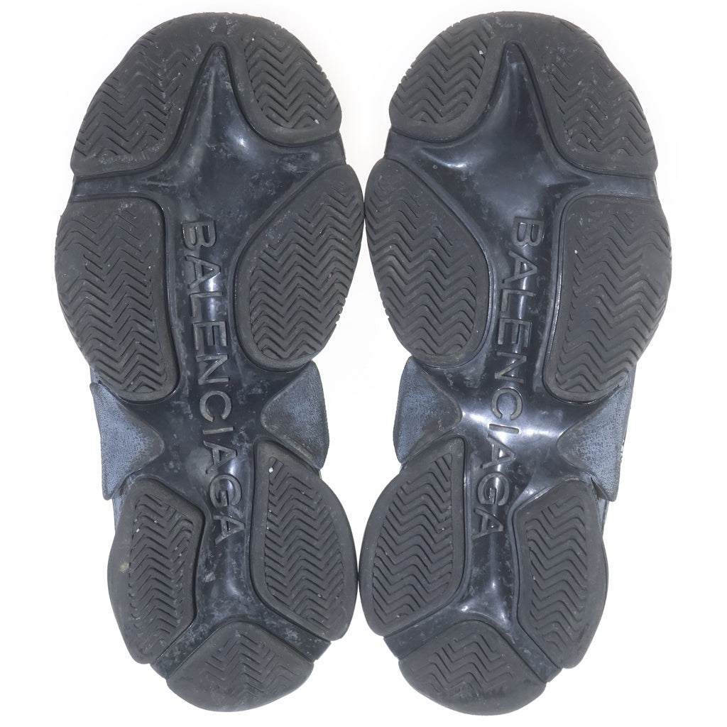 BALENCIAGA(バレンシアガ) TRIPLE Sトリプルエス ダート加工 ダッド スニーカー ブラック 483514